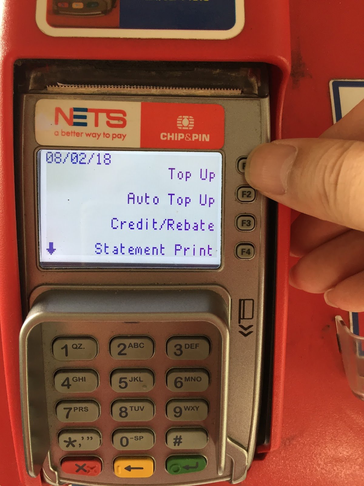 NETS FlashPayのチャージ方法 ケチ男とグル女のシンガポール駐在記